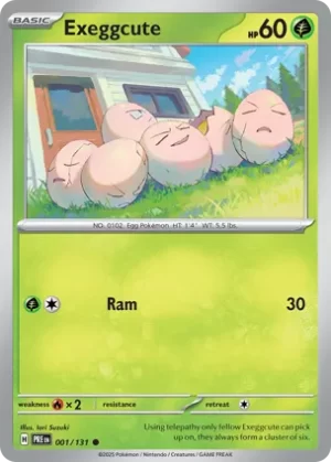 Exeggcute - 001/131 -Non Holo - Common