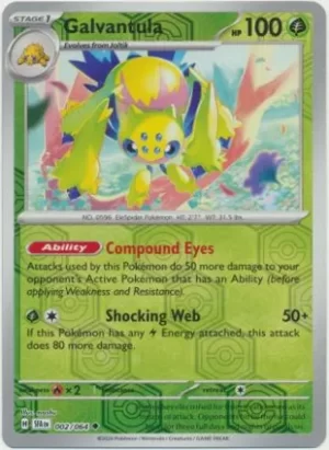 Galvantula - 002/064 - Reverse Holo - Uncommon