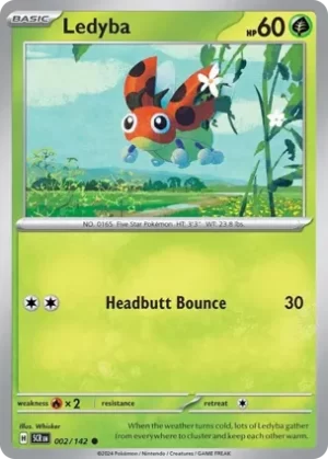 Ledyba - 002/142 - Non Holo - Common