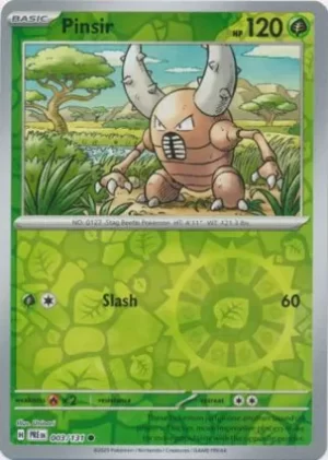 Pinsir - 003/131 - Reverse Holo - Common