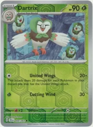 Dartrix - 004/064 - Reverse Holo - Common