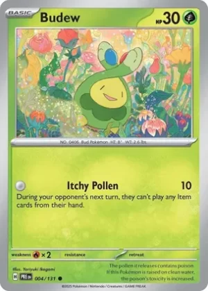 Budew - 004/131 - Non Holo - Common