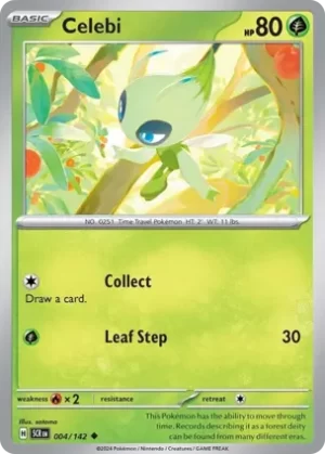 Celebi - 004/142 - Non Holo - Uncommon