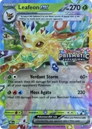 Leafeon Ex - 006/131 - Holo Promo - Stamp Promo