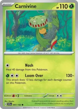 Carnivine - 007/142 - Non Holo - Common