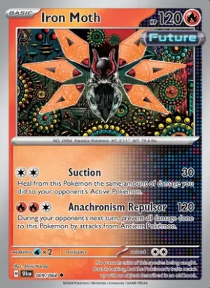 Iron Moth - 009/064 - Non Holo - Uncommon