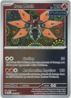 Iron Moth - 009/064 - Reverse Holo - Uncommon