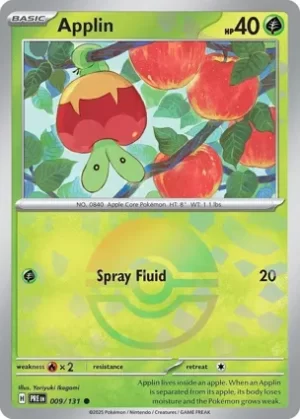 Applin - 009/131 - Reverse Holo - Common - Poke Ball