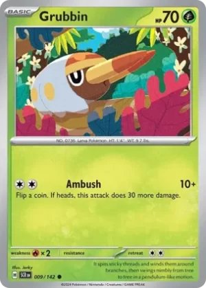 Grubbin - 009/142 - Non Holo - Common