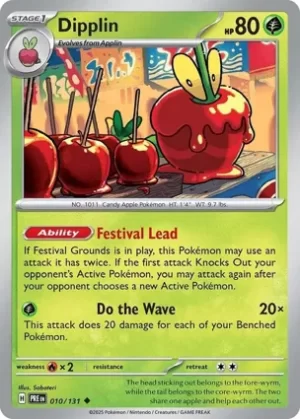 Dipplin - 010/131 - Non Holo - Uncommon