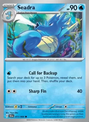 Seadra - 011/064 - Non Holo - Common