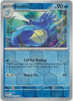 Seadra - 011/064 - Reverse Holo - Common