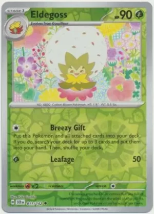 Eldegoss - 011/142 - Reverse Holo - Uncommon