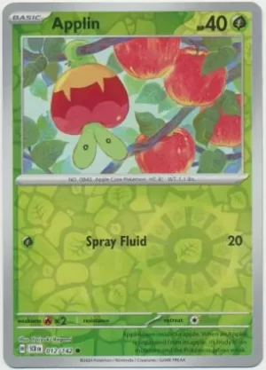 Applin - 012/142 - Reverse Holo - Common