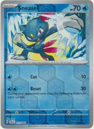 Sneasel - 013/064 - Reverse Holo - Common