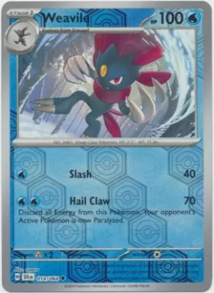Weavile - 014/064 - Reverse Holo - Uncommon