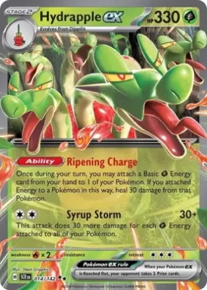 Hydrapple Ex - 014/142 - Holo - Double Rare
