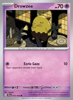 Drowzee - 016/064 - Non Holo - Common