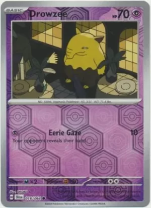 Drowzee - 016/064 - Reverse Holo - Common