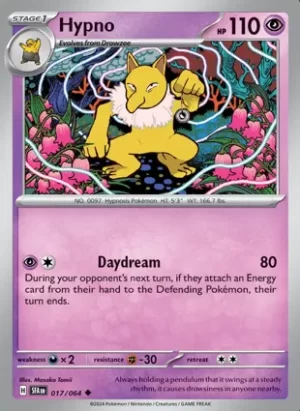 Hypno - 017/064 - Non Holo - Uncommon