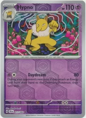 Hypno - 017/064 - Reverse Holo - Uncommon