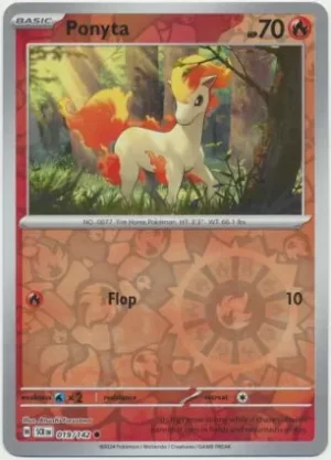 Ponyta - 019/142 - Reverse Holo - Common
