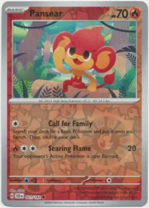 Pansear - 021/142 - Reverse Holo - Common