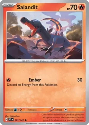 Salandit - 023/142 - Non Holo  - Common