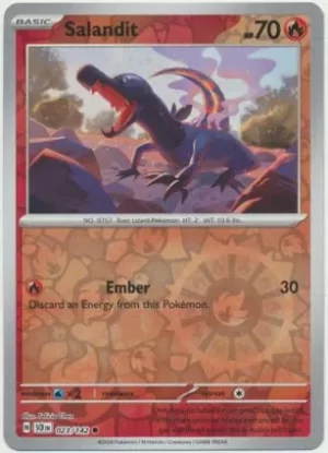 Salandit - 023/142 - Reverse Holo  - Common