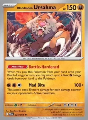 Bloodmoon Ursaluna - 025/064 - Holo - Rare