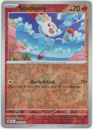 Scorbunny - 026/142 - Reverse Holo - Common