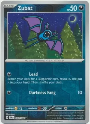 Zubat - 027/064 - Reverse Holo - Common