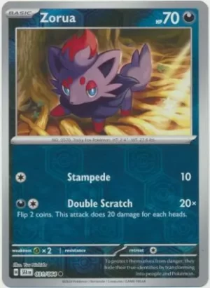 Zorua - 031/064 - Reverse Holo - Common