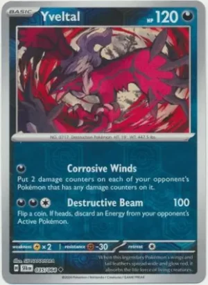 Yveltal - 035/064 - Reverse Holo - Uncommon