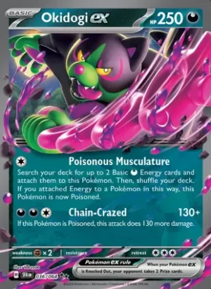 Okidogi EX - 036/064 - Holo - Double Rare