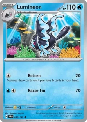 Lumineon - 036/142 - Non Holo - Uncommon