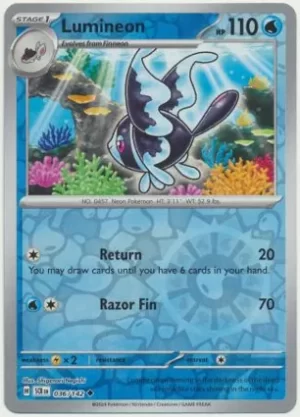 Lumineon - 036/142 - Reverse Holo - Uncommon