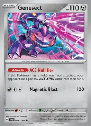 Genesect - 040/064 - Non Holo - Uncommon