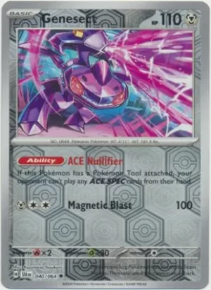 Genesect - 040/064 - Reverse Holo - Uncommon