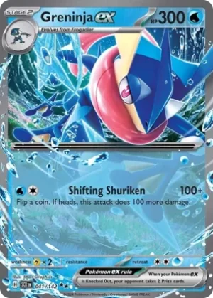 Greninja EX - 041/142 - Holo - Double Rare