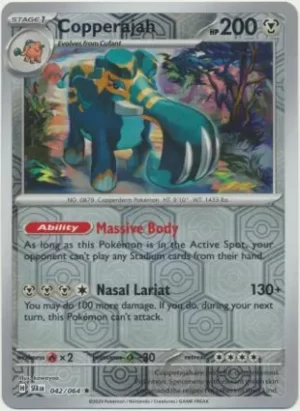 Copperajah - 042/064 - Reverse Holo - Rare