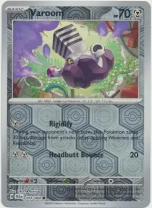 Varoom - 043/064 - Reverse Holo - Common