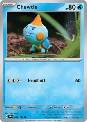 Chewtie - 043/142 - Non Holo - Common