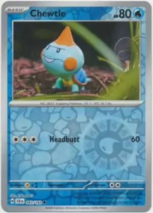 Chewtie - 043/142 - Reverse Holo - Common