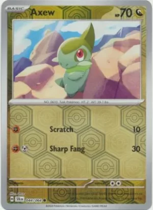 Axew - 044/064 - Reverse Holo - Common