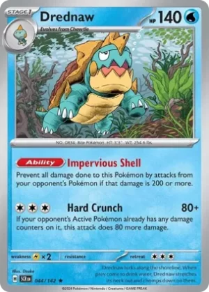 Drednaw - 044/142 - Holo - Rare