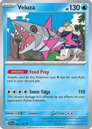 Veluza - 045/142 - Non Holo - Uncommon