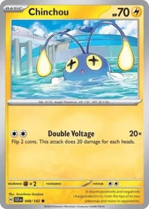 Chinchou - 048/142 - Non Holo - Common