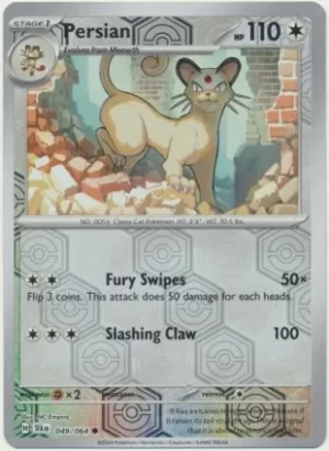 Persian - 049/064 - Reverse Holo - Common