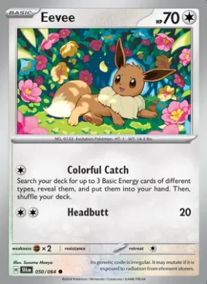 Eevee - 050/064 - Non Holo - Common